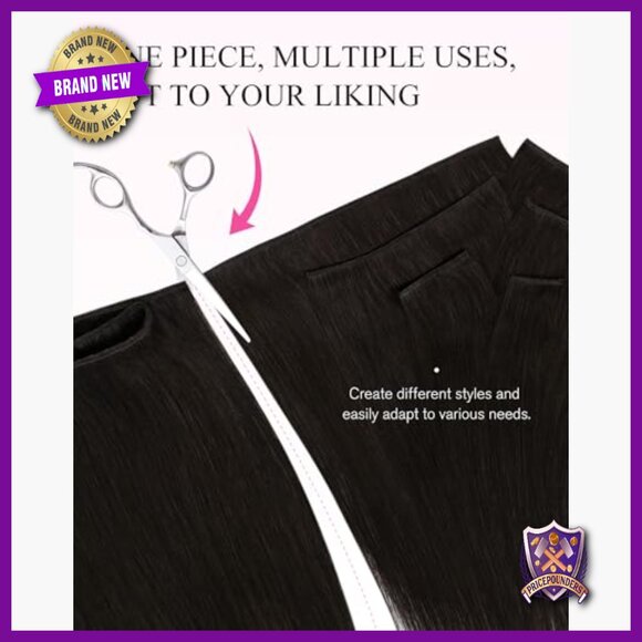 18 Inch Human Hair Weft Extensions 100g Sew In Volumizing Remy Hair